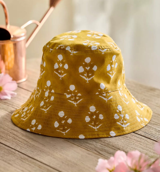 Blockprint Cotton Bucket Hat