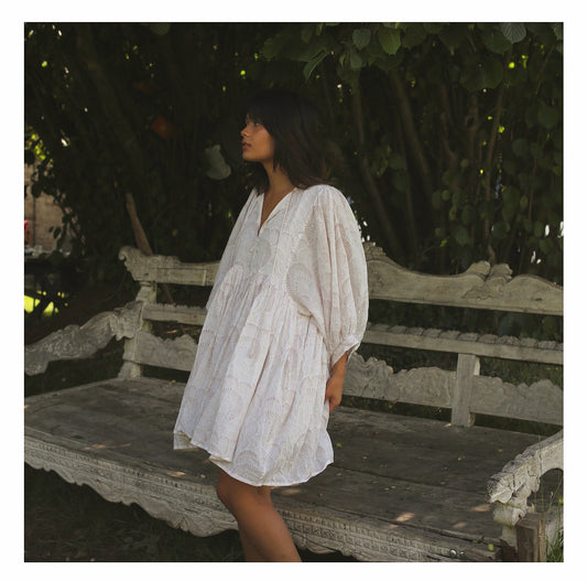 Willa Mini Dress- White