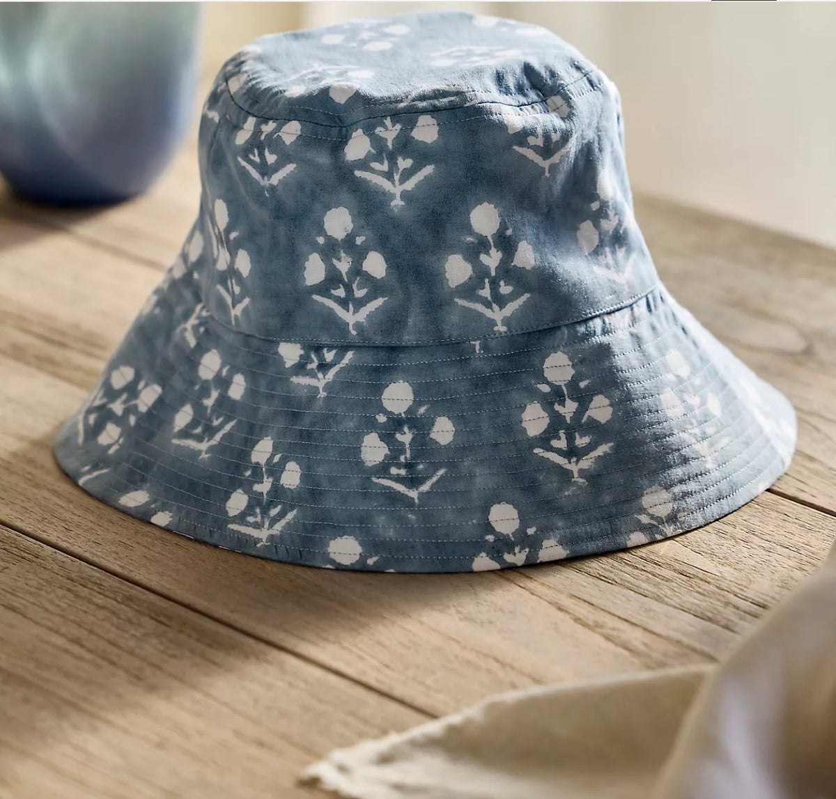 Blockprint Cotton Bucket Hat