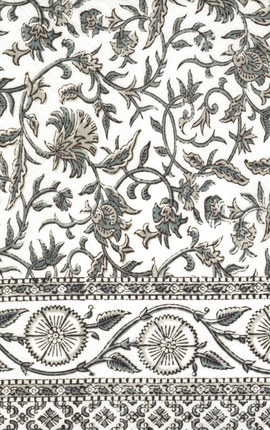 Cushion Covers in Gray Vines
