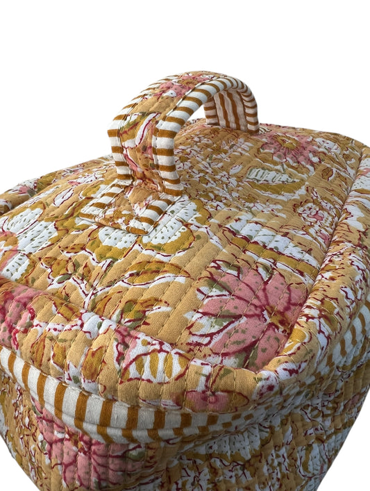 Vanity Tote Yellow Jaal (V002)