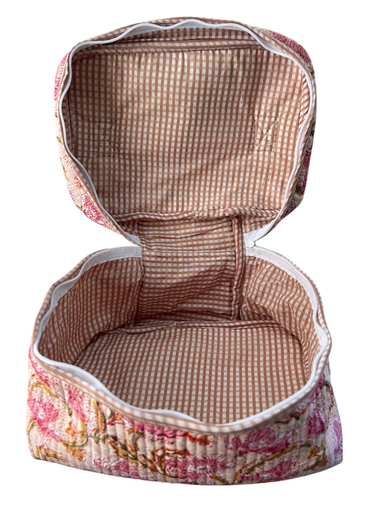 Vanity Tote Pink Jaal (V001)