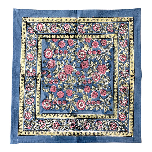 Meadowlands Blue Pink Napkins