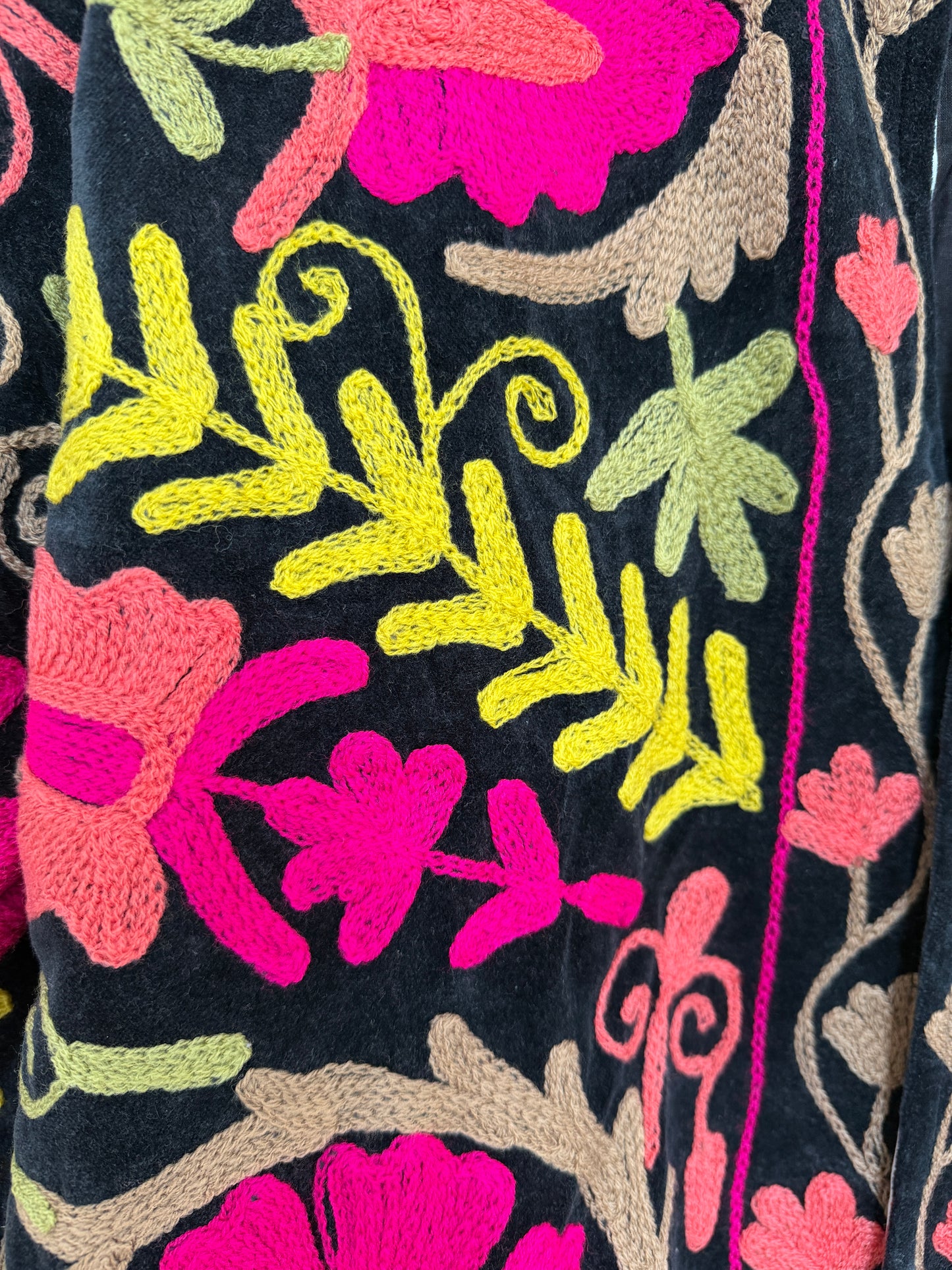 Black Dahlia Embroidered Jacket