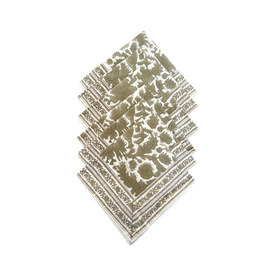 Desert Vine Taupe Napkins