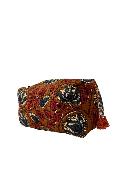 (M025) Make Up Bag Autumn Harvest