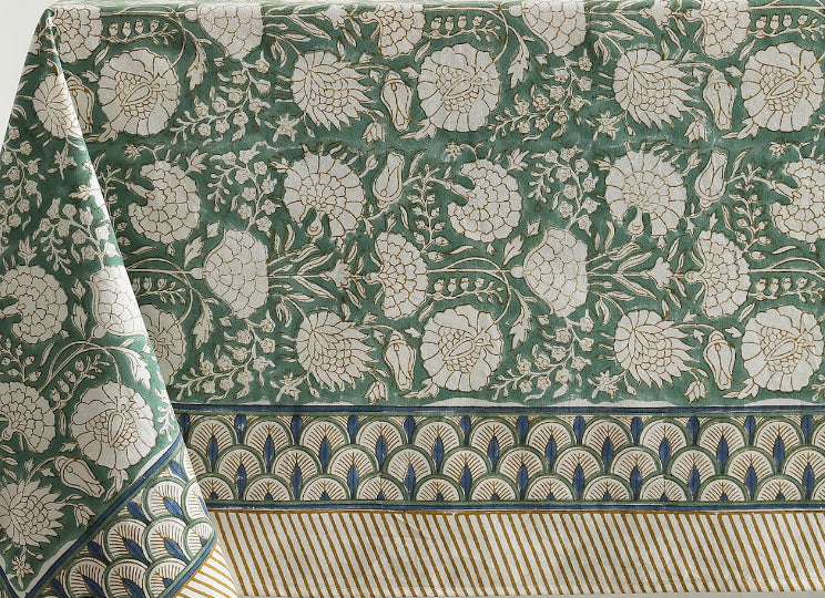 Pomegranate Green Napkins