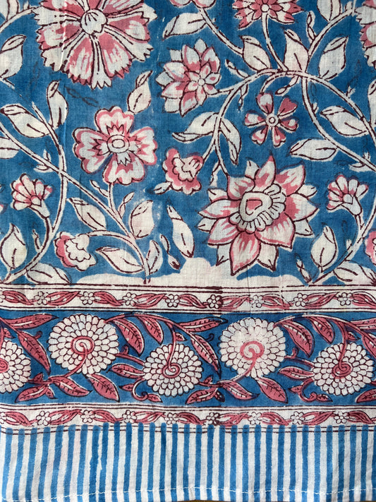 Bermuda Blue Pink Sarong (22L)