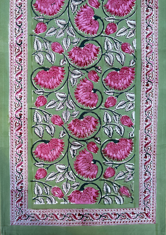 Lilly Green Table Runner (20" x 60")