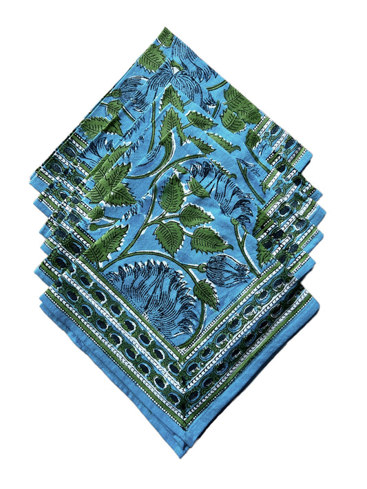 Lilly Blue Napkins