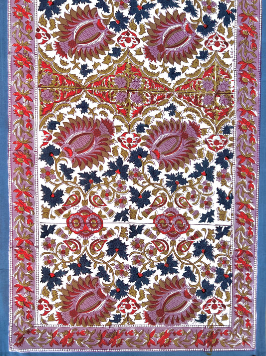 Bird of Paradise Pink Table Runner (20" x 66")