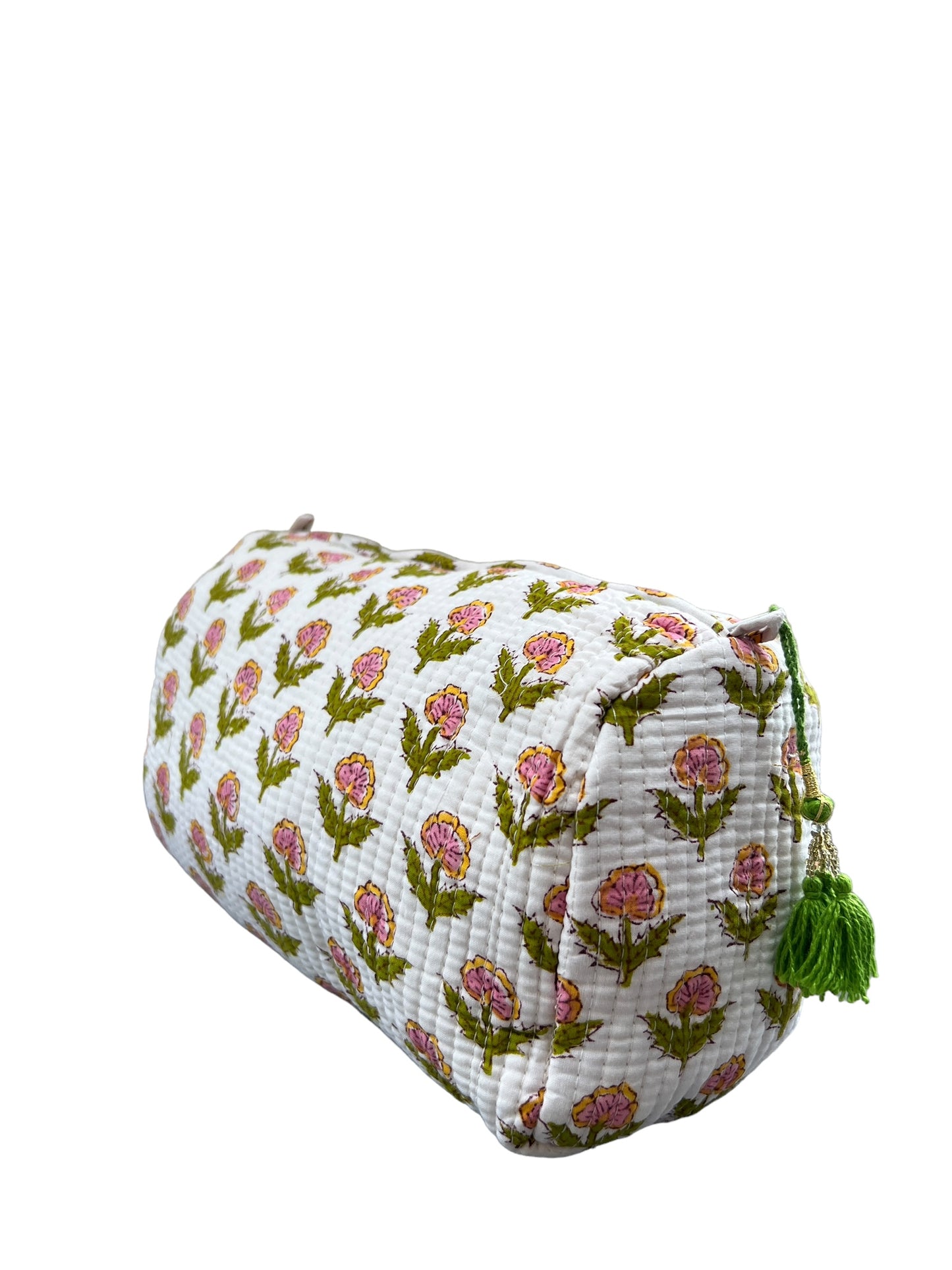 (M108) Make Up Bag Pink Green Buti