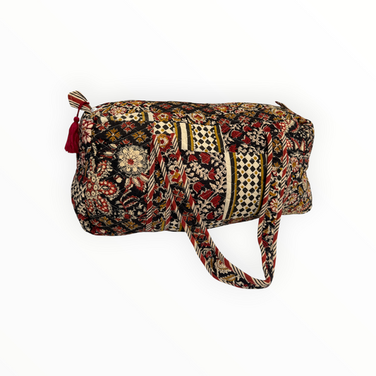 Kashmir Patchwork Weekender Duffel Bag