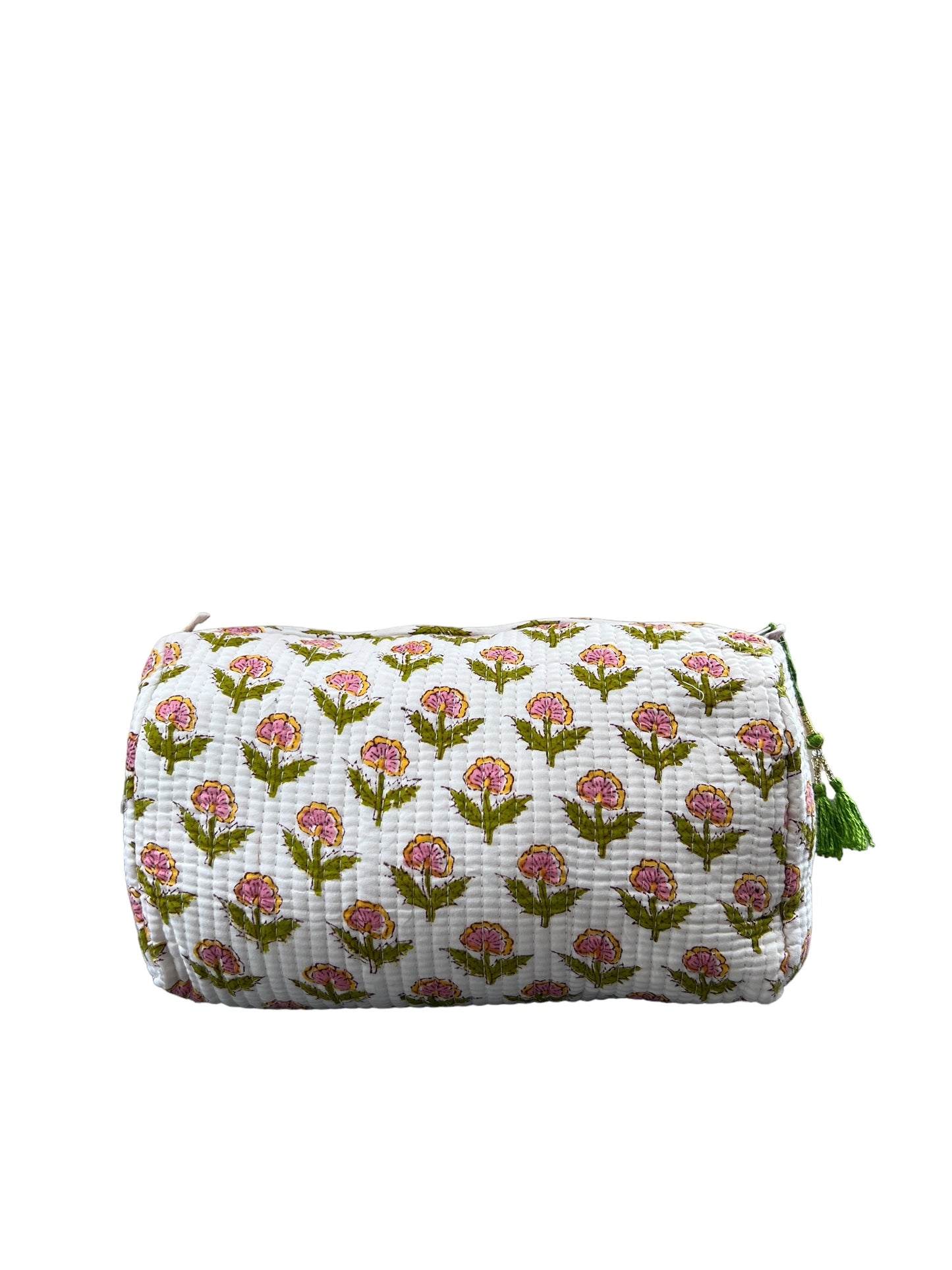 (M108) Make Up Bag Pink Green Buti