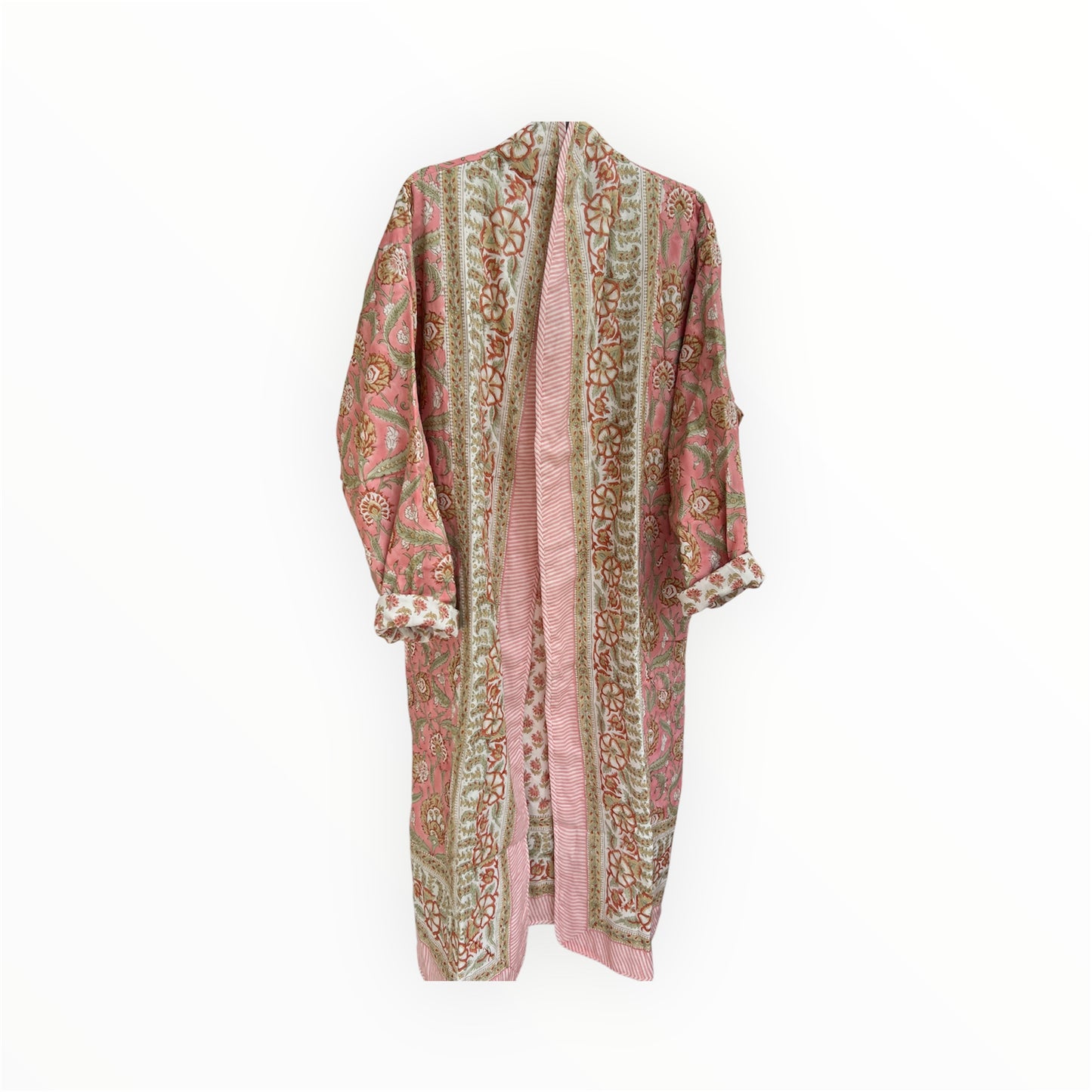 July Reversible Robe in Pink