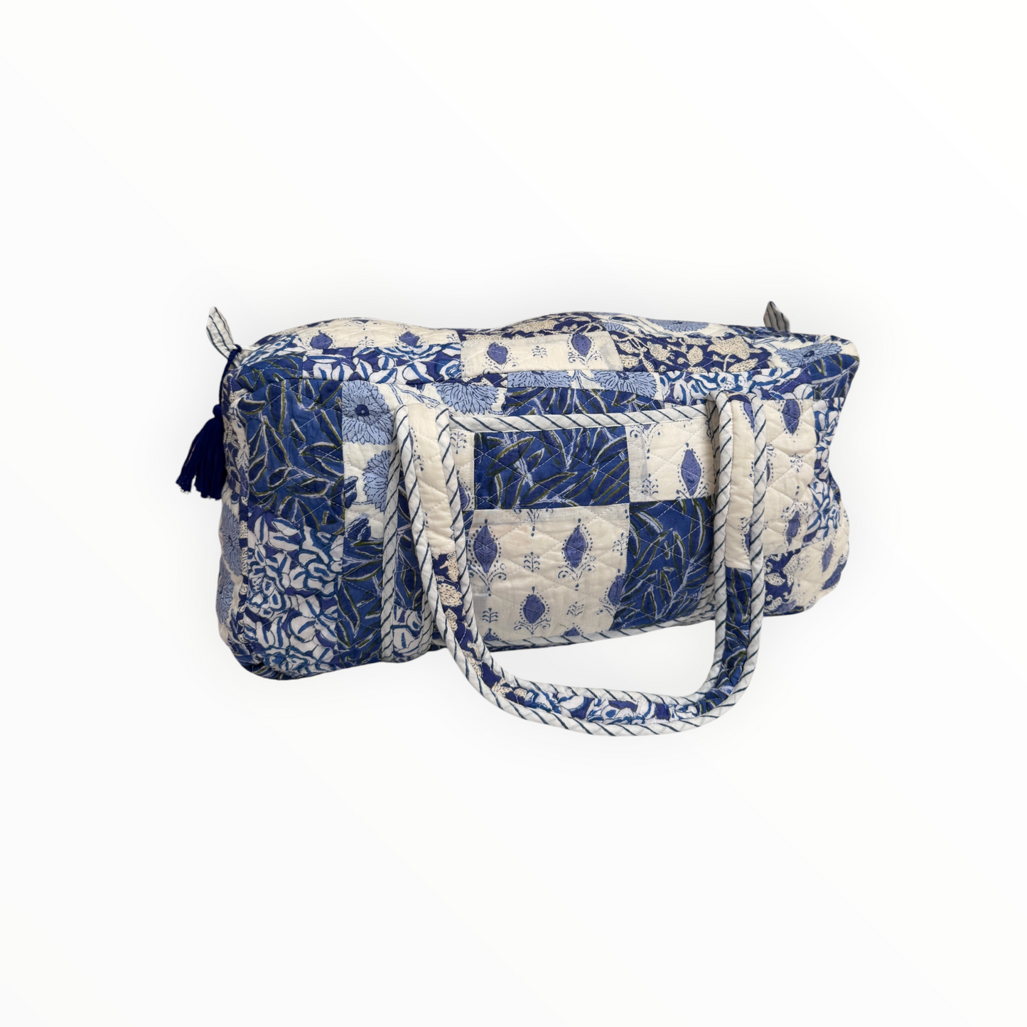Indigo Garden Weekender Duffel Bag