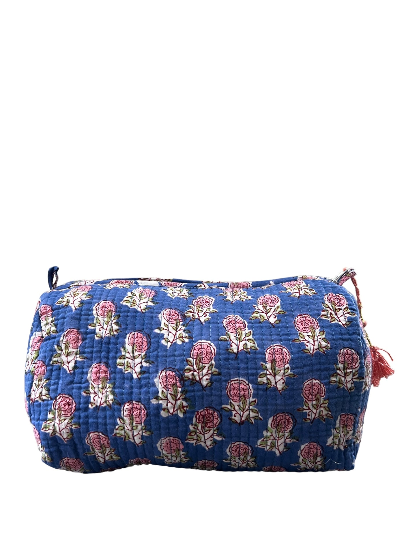 (M104) Make Up Bag Blue Pink Small Buti