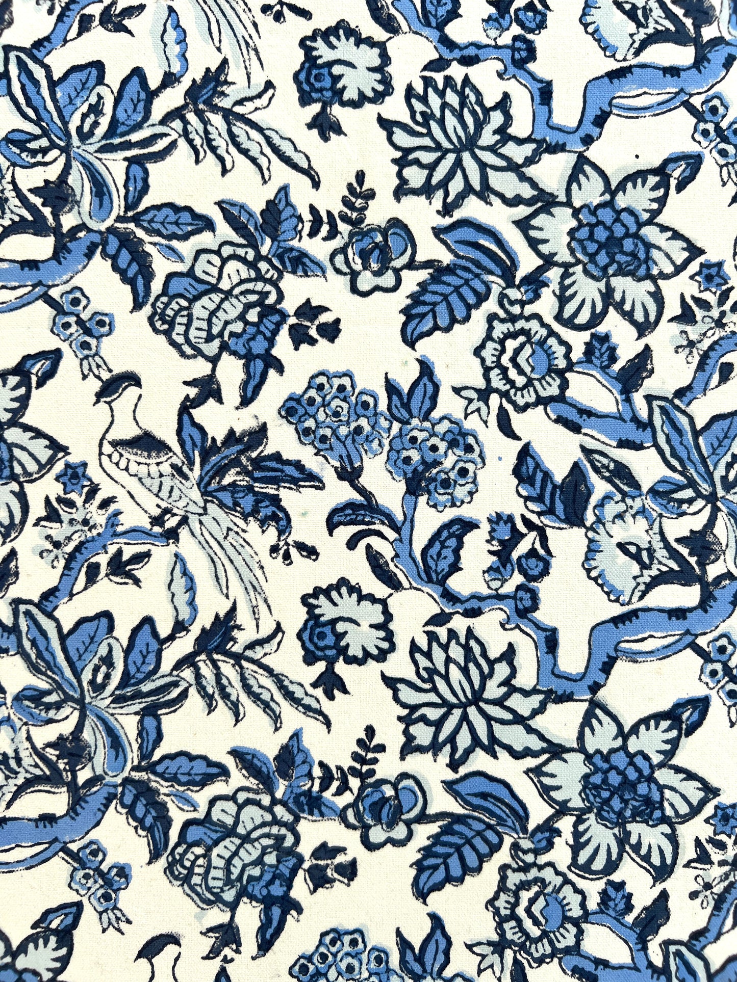 Blue Botanica Table Runner (16" x 112")