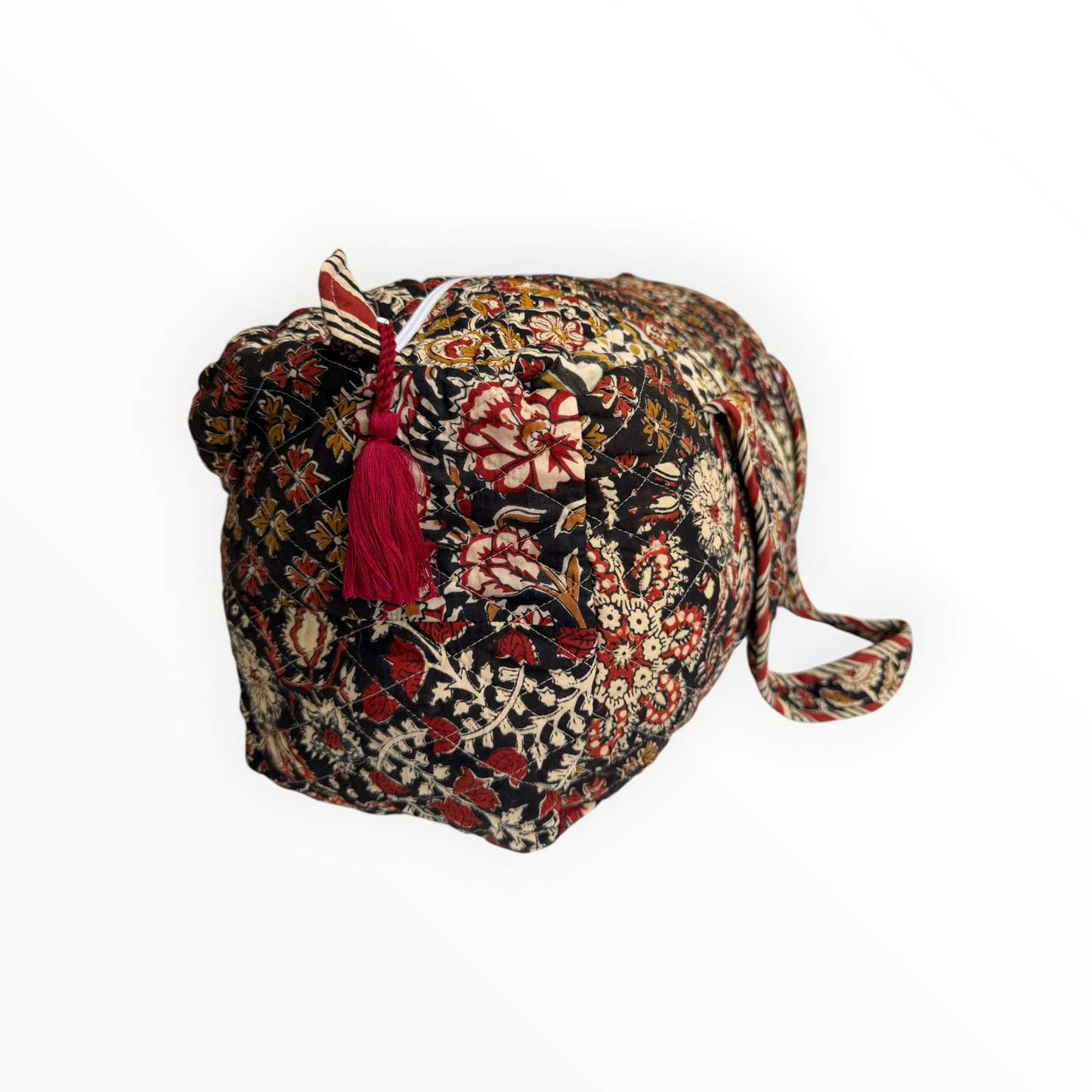Kashmir Patchwork Weekender Duffel Bag