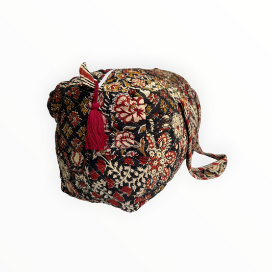 Kashmir Patchwork Weekender Duffel Bag