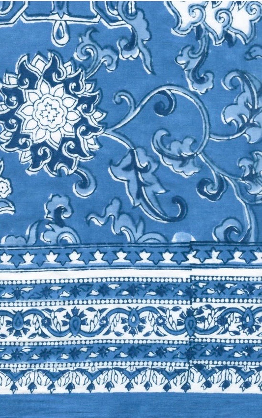 (AS41) Porcelain Blue Scarf