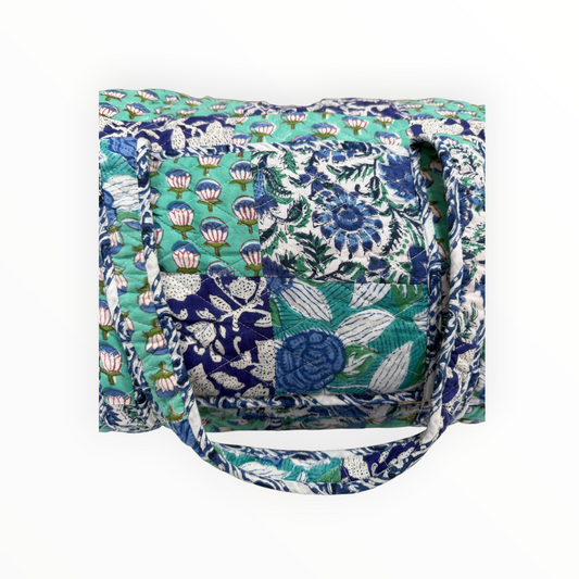 Jodhpur Patchwork Weekender Duffel Bag