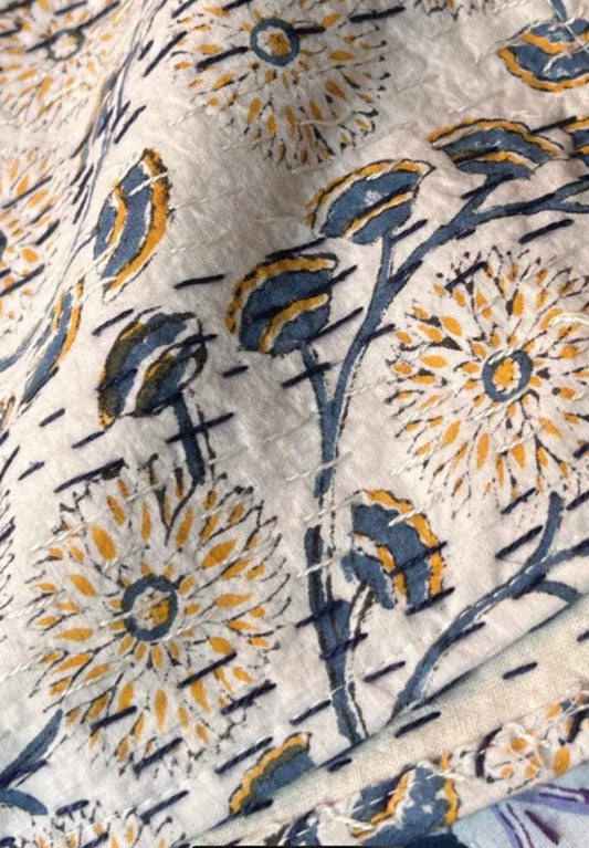 Kantha Stitch Quilts
