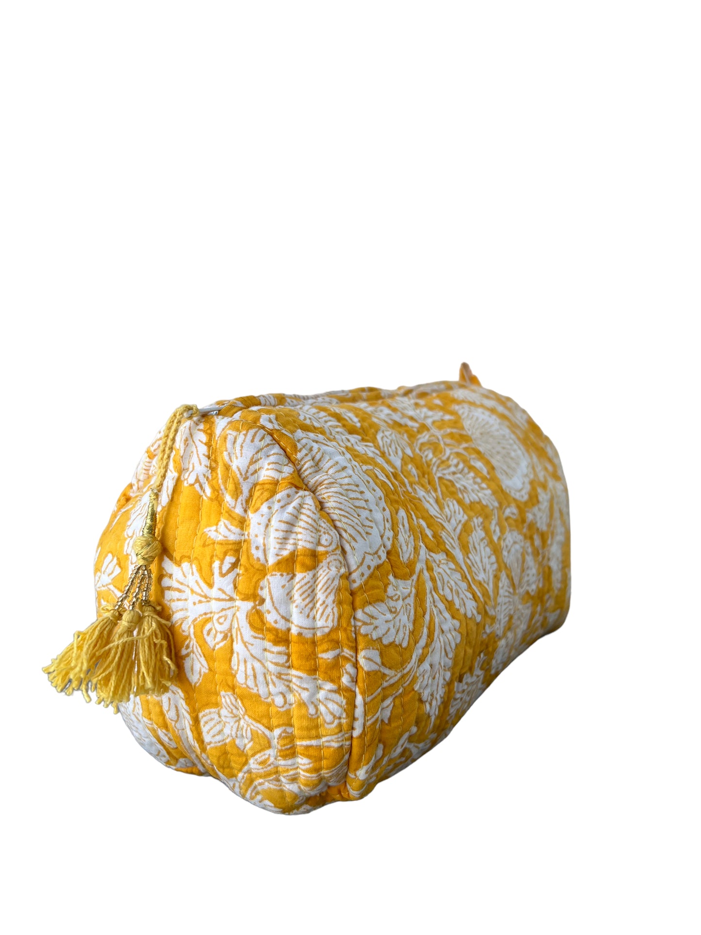 (M090) Make Up Bag Canary Yellow