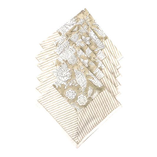 Light Sage Green Neutral Napkins