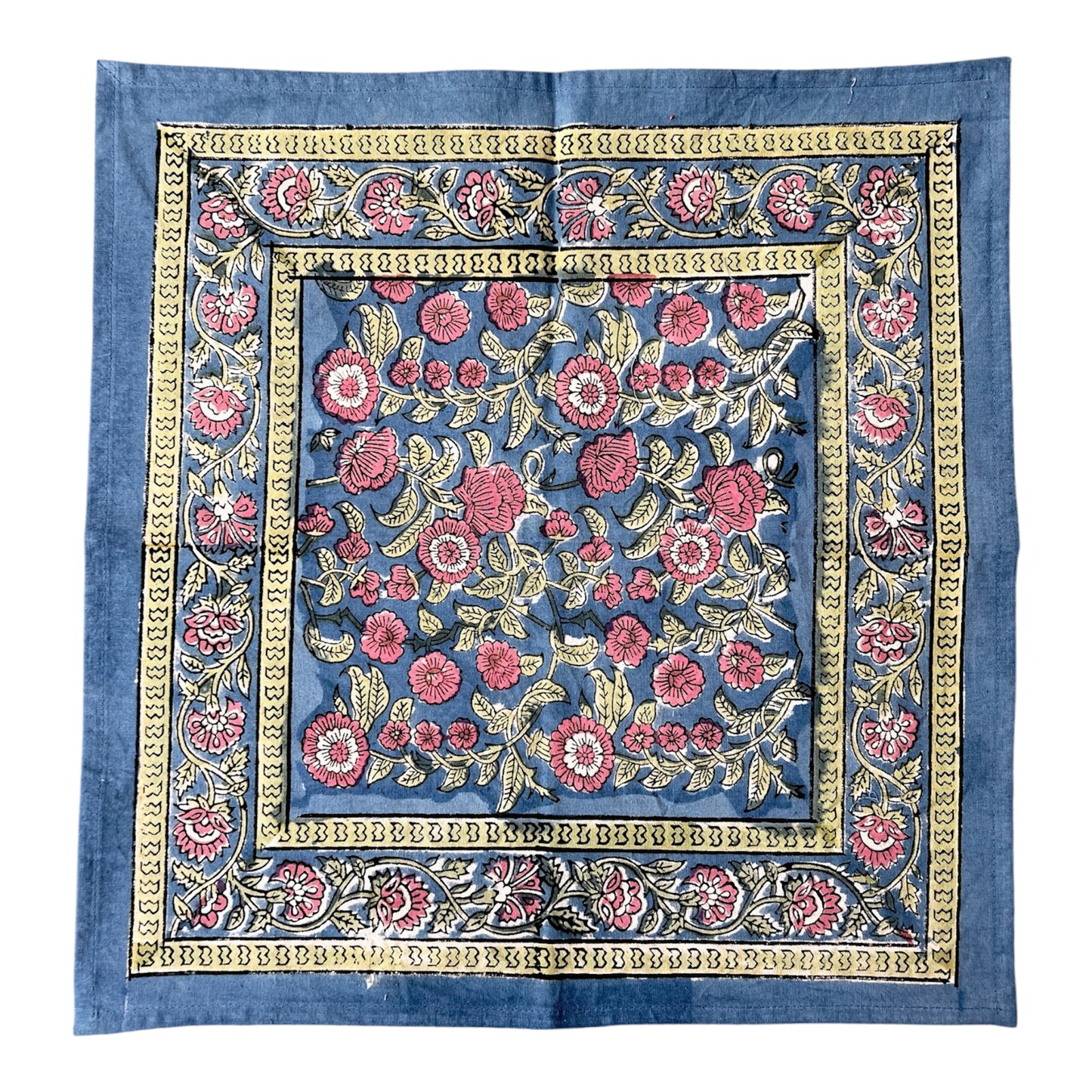 Meadowlands Blue Pink Napkins