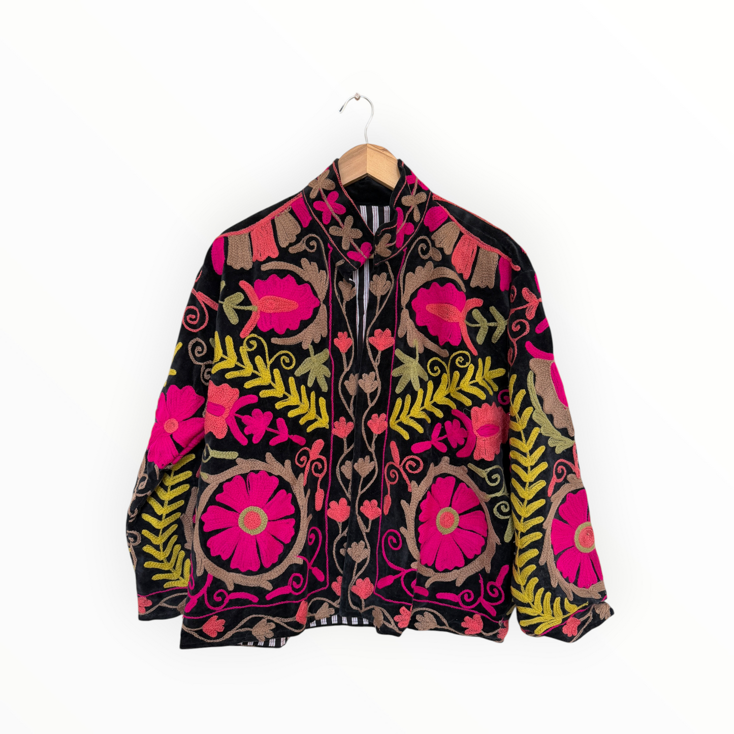 Black Dahlia Embroidered Jacket