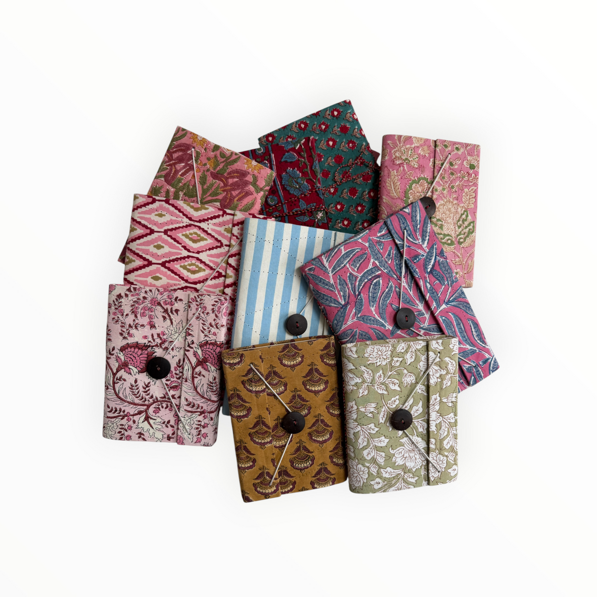Handmade Fabric Journals - Small