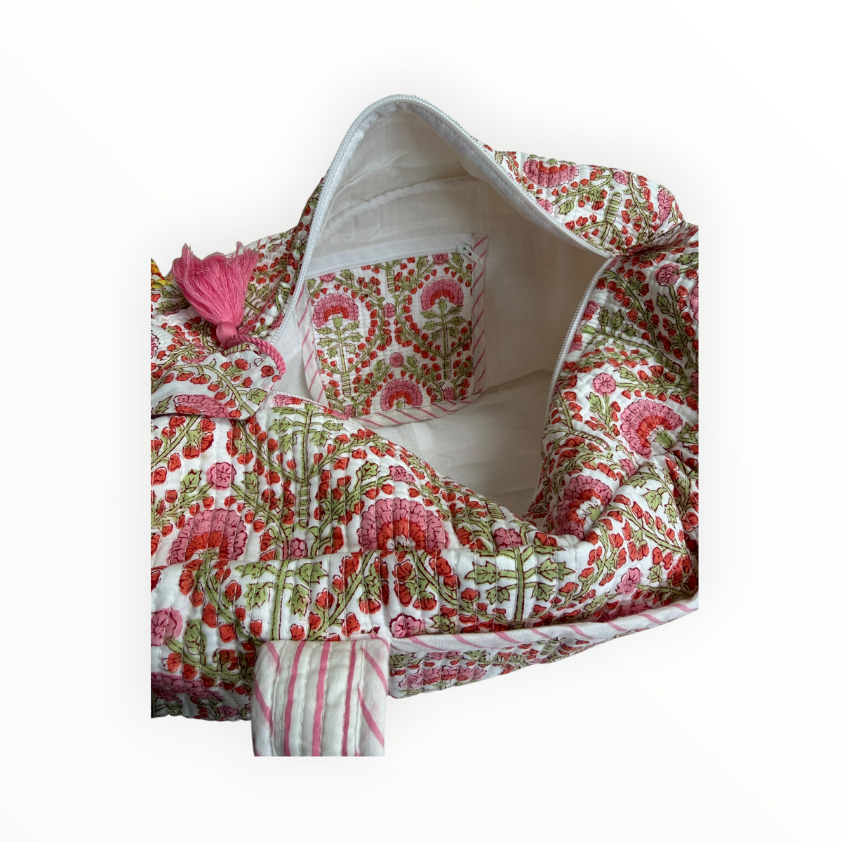Green Verbena Mini Duffel
