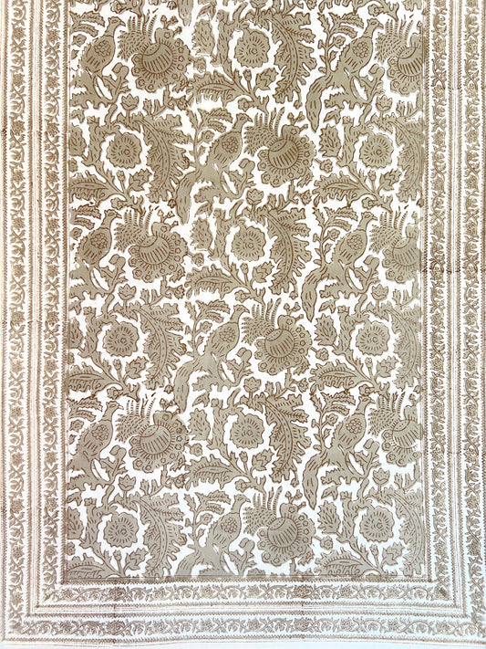 Desert Vine Taupe Table Runner (20" x 60")