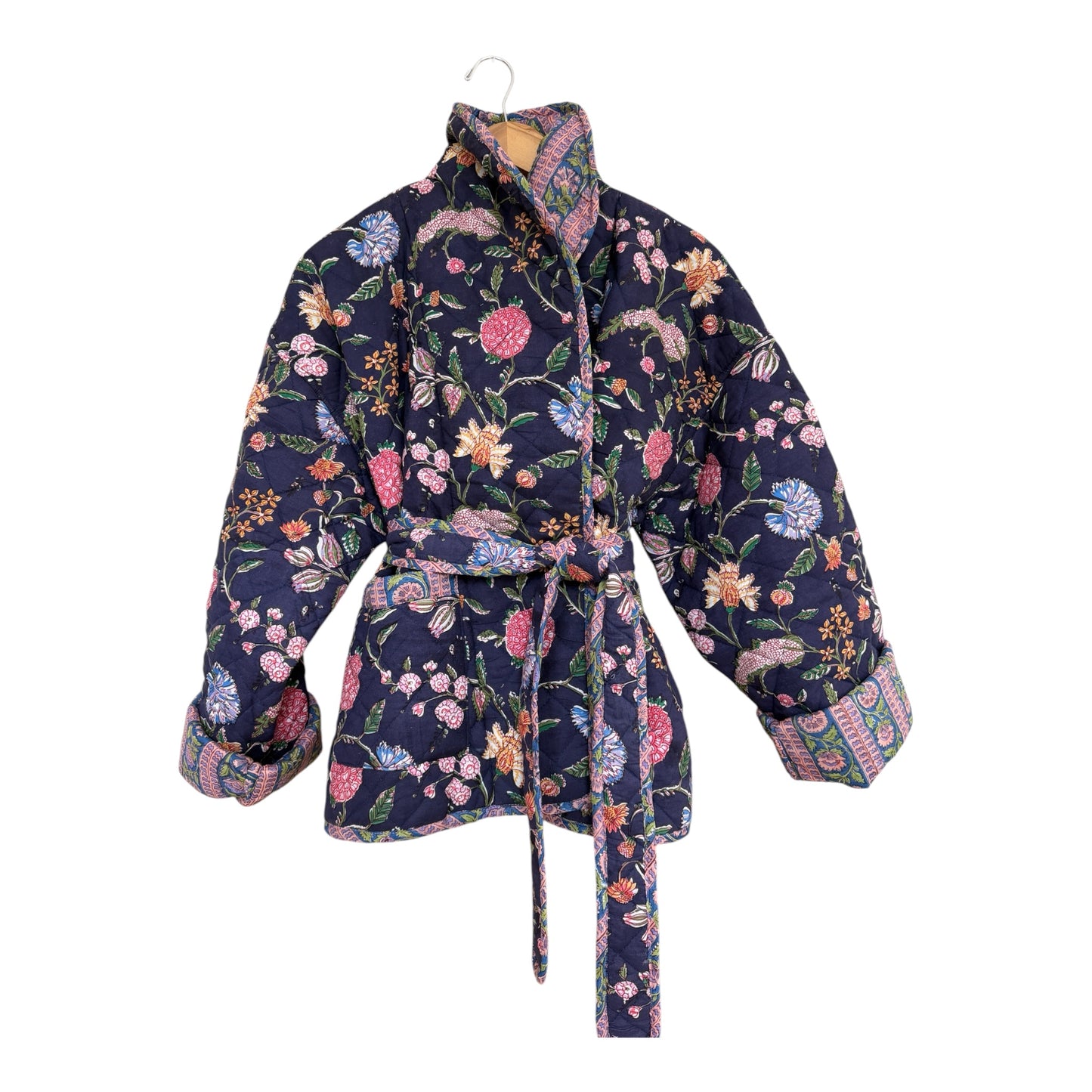 Midnight Garden Quilted Jacket