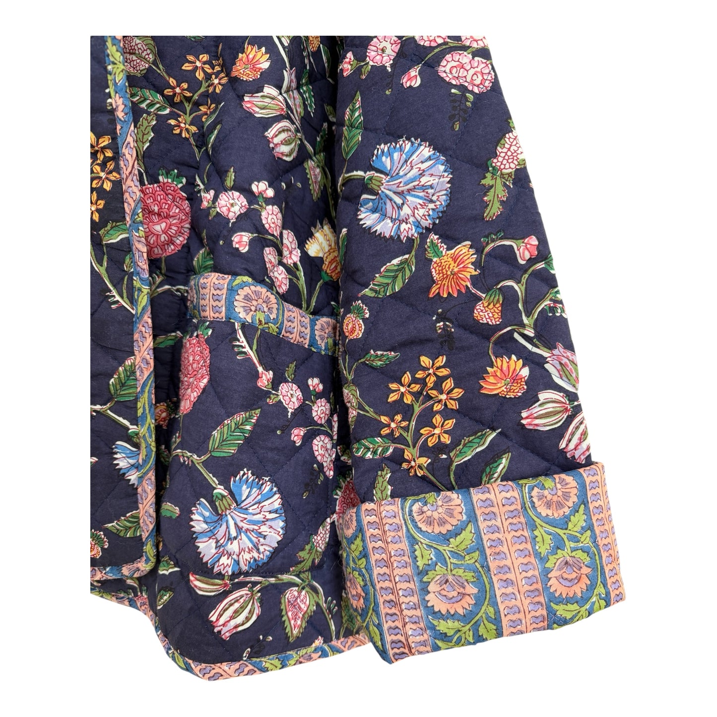 Midnight Garden Quilted Jacket