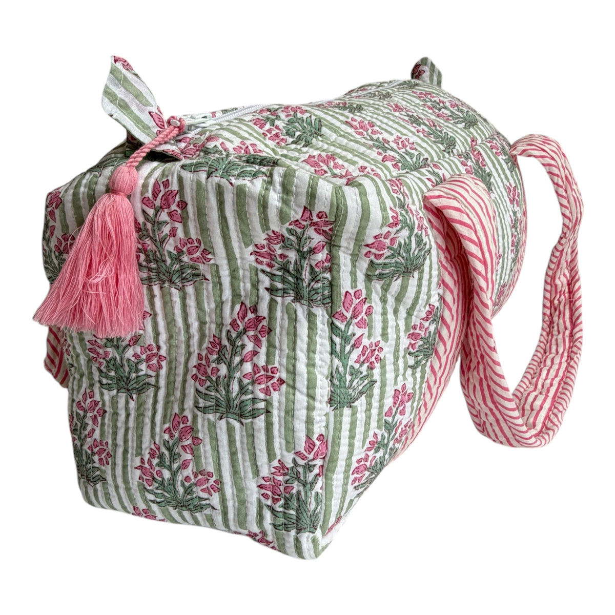 Green Verbena Mini Duffel
