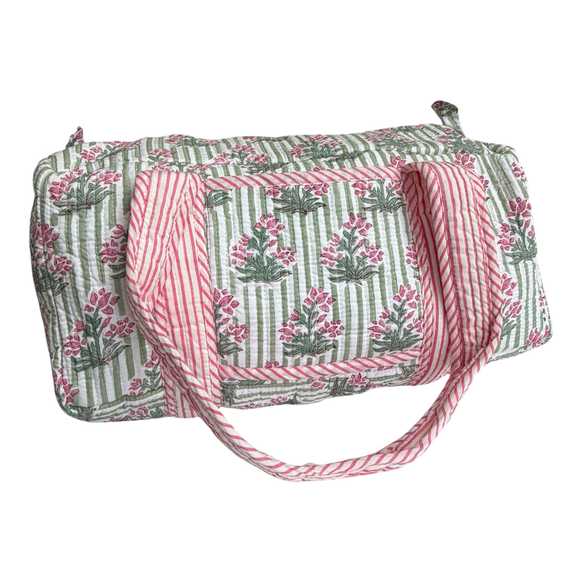 Green Verbena Mini Duffel