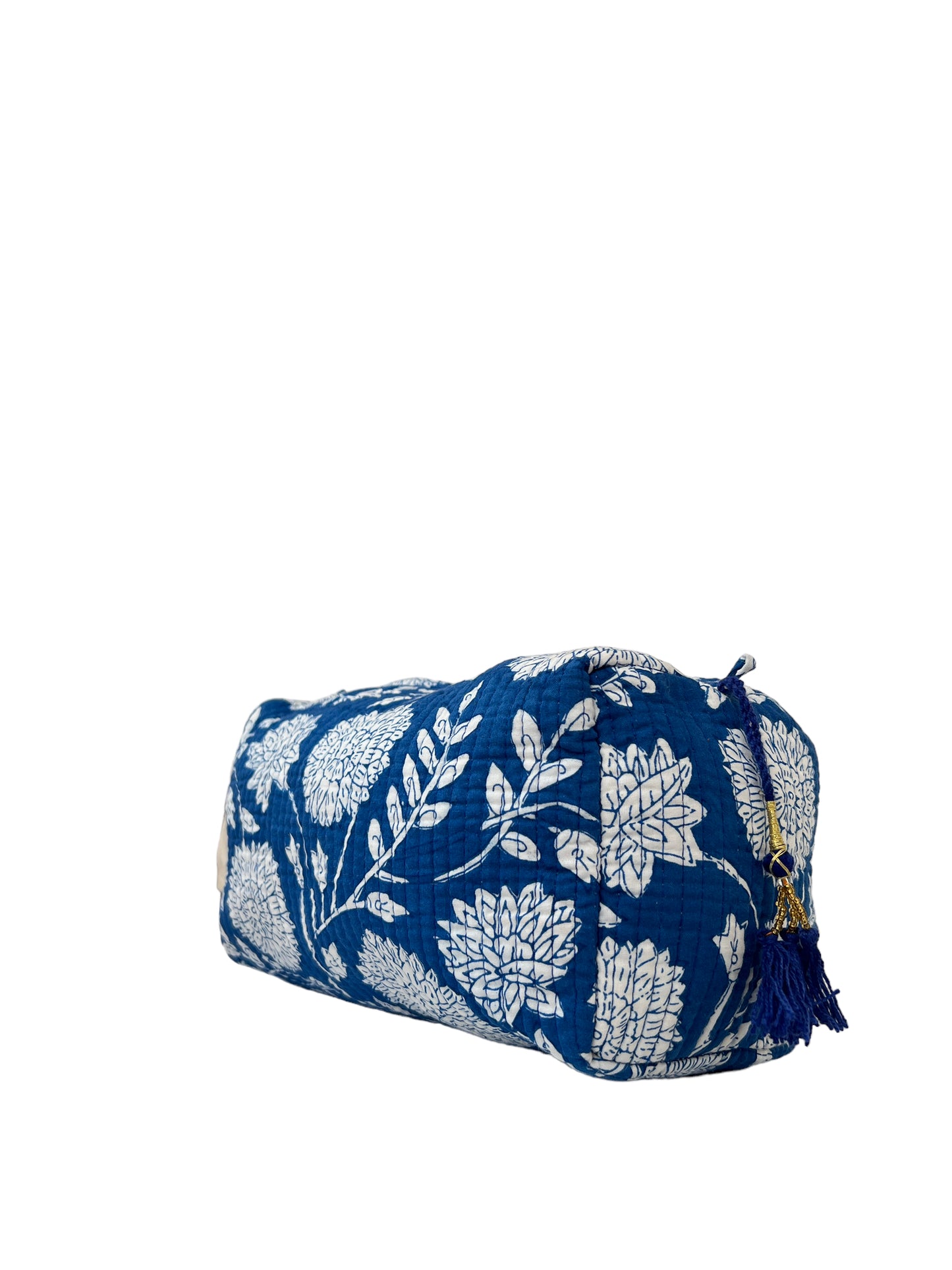 Make Up Bag Anne Marie Blue Floral (M071)