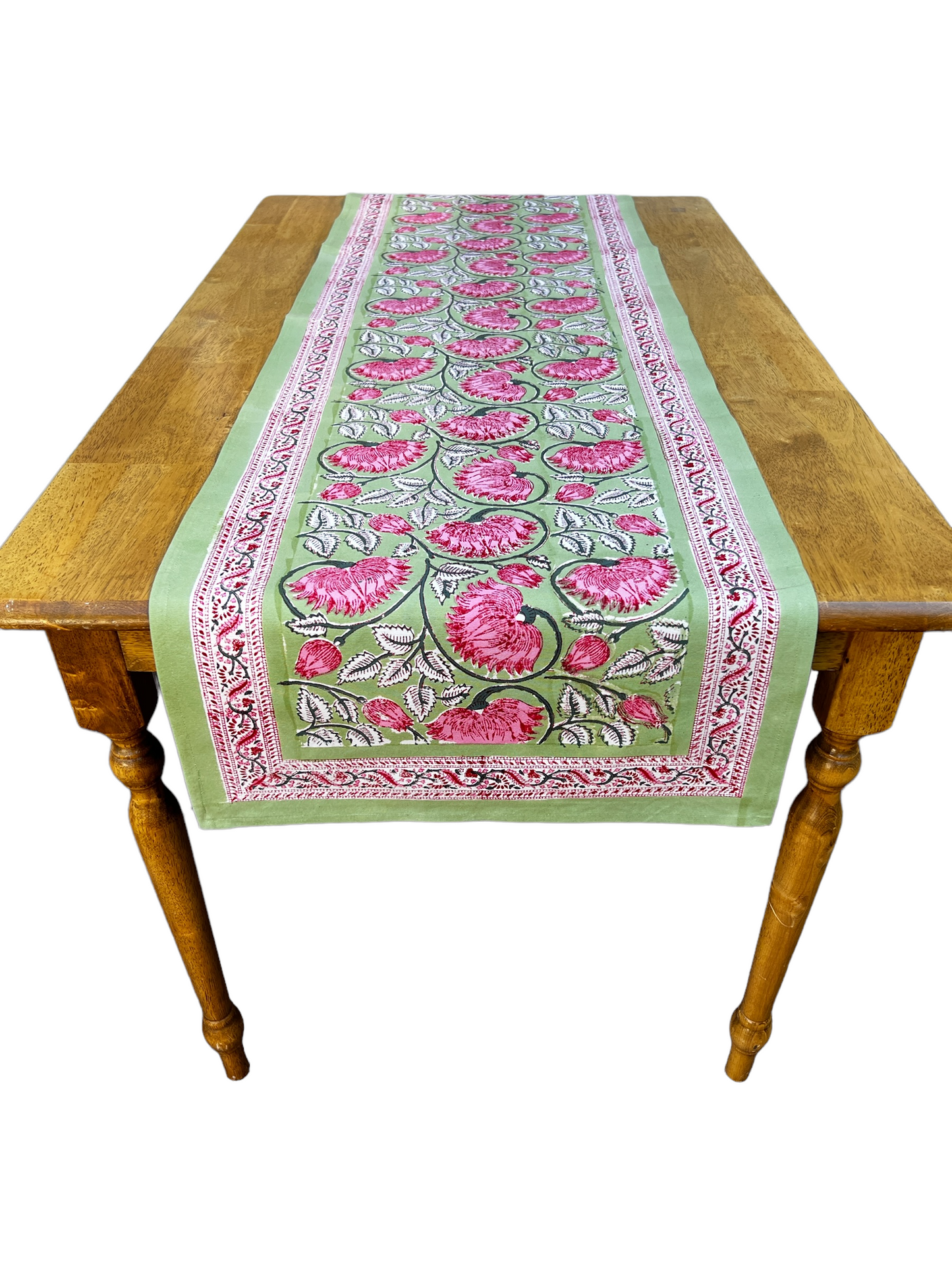Lilly Green Table Runner 20" x 60"