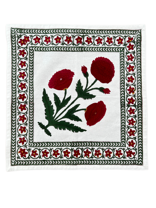 Ruby Red Table Linens
